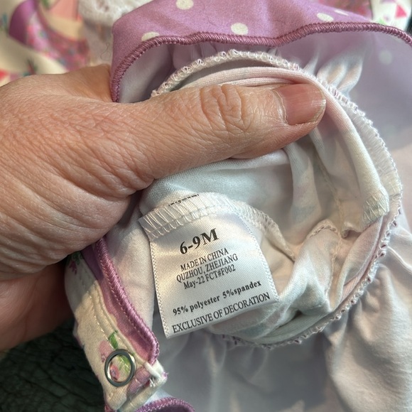 Pete + Lucy Fancy Camping Romper Size 6 to 9 mon New - Picture 4 of 6